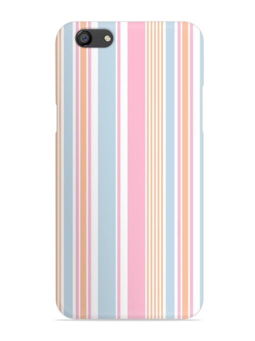 Stripe Seamless Pattern Snap Case for Oppo F3 Zapvi