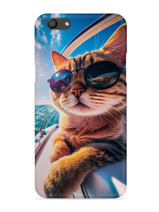 Cat In Style Snap Case for Oppo F3 Zapvi