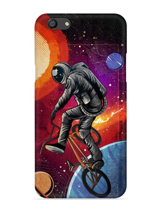 Super Eclipse Bmx Bike Snap Case for Oppo F3 Zapvi