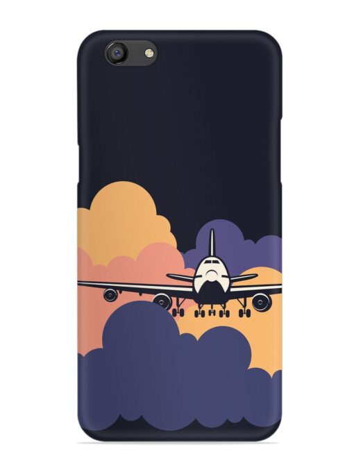 Aeroplane vector Snap Case for Oppo F3 Zapvi