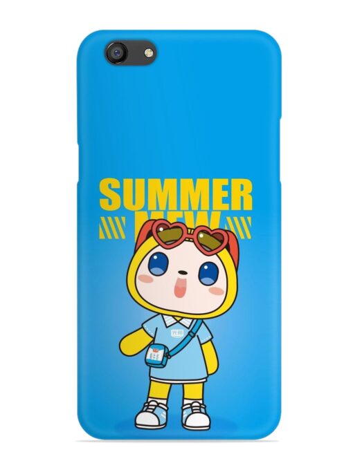 Summer Mew Cartoon Snap Case for Oppo F3