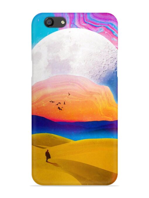 Sandy Desert Snap Case for Oppo F3 Plus Zapvi