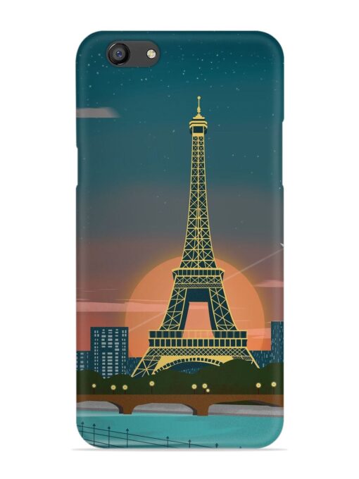 Scenery Architecture France Paris Snap Case for Oppo F3 Plus Zapvi