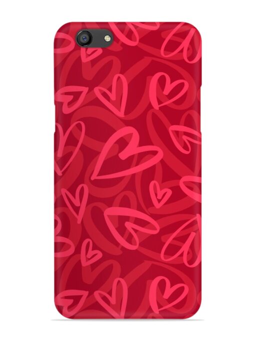 Seamless Romantic Pattern Snap Case for Oppo F3 Plus Zapvi