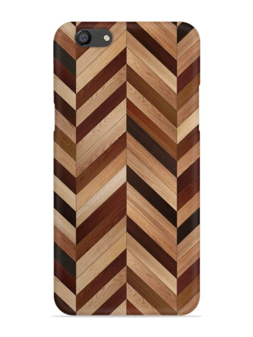 Seamless Wood Parquet Snap Case for Oppo F3 Plus Zapvi