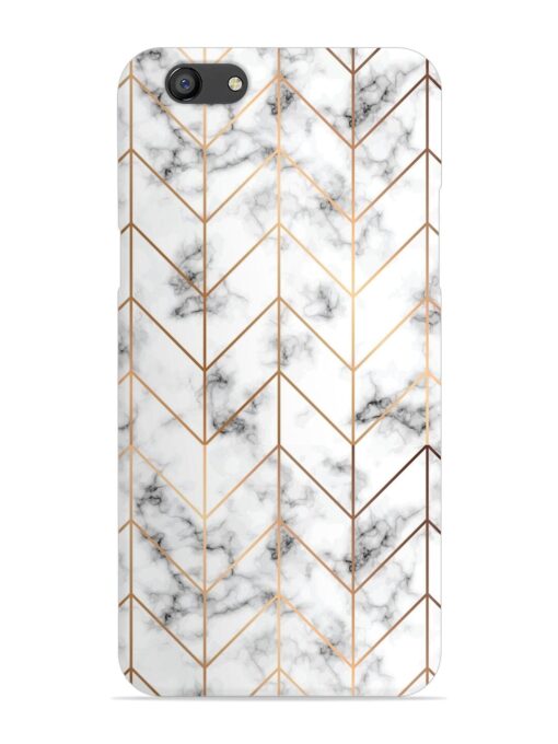 Vector Marble Texture Snap Case for Oppo F3 Plus Zapvi