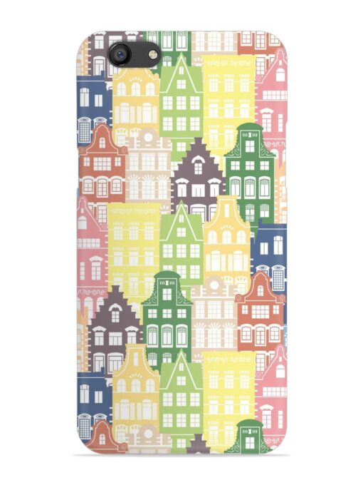 Seamless Shapes Pattern Snap Case for Oppo F3 Plus Zapvi