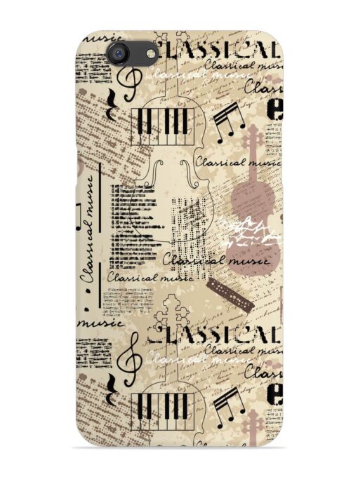 Classical Music Lpattern Snap Case for Oppo F3 Plus