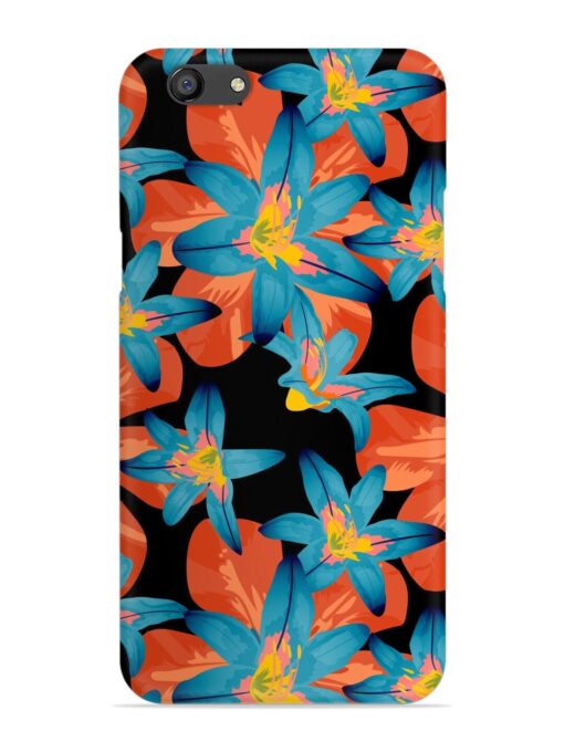 Philippine Flowers Seamless Snap Case for Oppo F3 Plus Zapvi