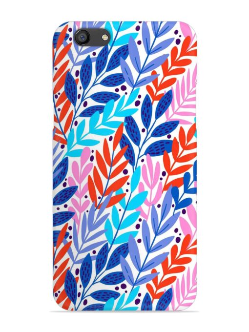 Bright Floral Tropical Snap Case for Oppo F3 Plus Zapvi