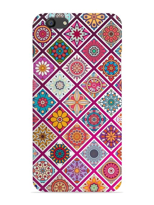 Seamless Tile Pattern Snap Case for Oppo F3 Plus Zapvi