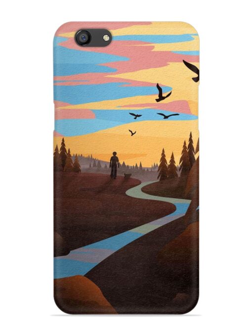 Natural Landscape Art Snap Case for Oppo F3 Plus