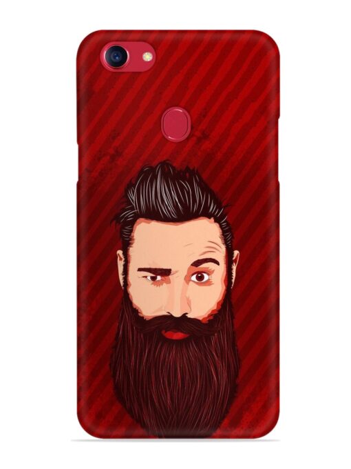 Beardo Man Snap Case for Oppo F5 Zapvi