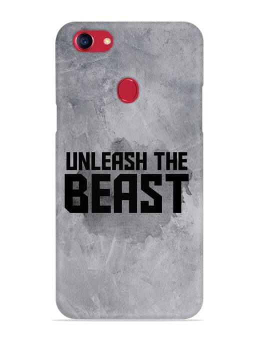 Unleash The Beast Snap Case for Oppo F5 Zapvi