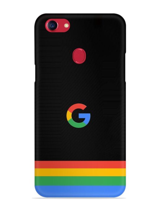 Google Logo Art Snap Case for Oppo F5 Zapvi