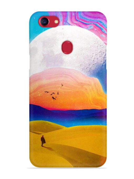 Sandy Desert Snap Case for Oppo F5 Zapvi