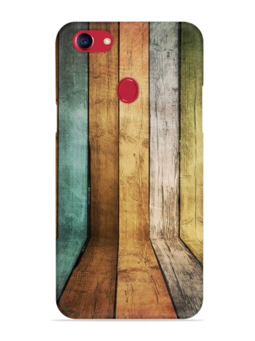 Wooden Realistic Art Snap Case for Oppo F5 Zapvi