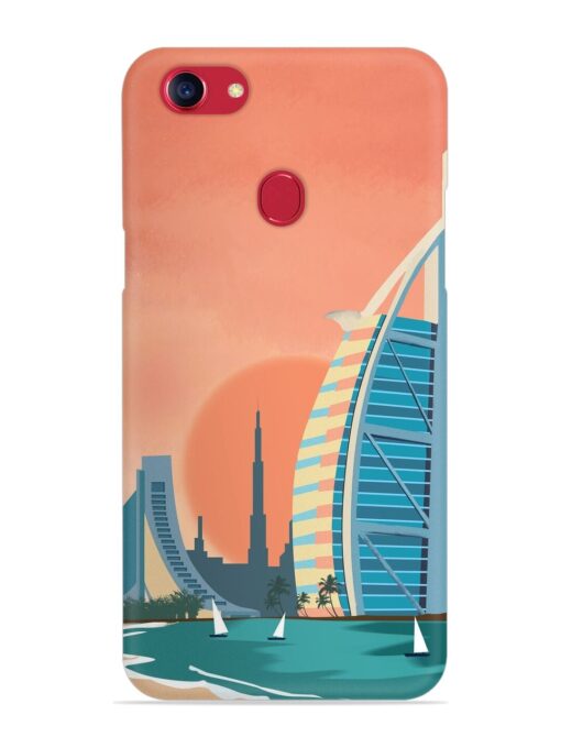 Dubai Architectural Scenery Snap Case for Oppo F5 Zapvi