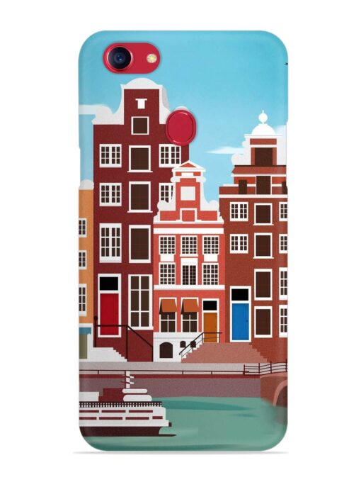 Scenery Architecture Amsterdam Landscape Snap Case for Oppo F5 Zapvi