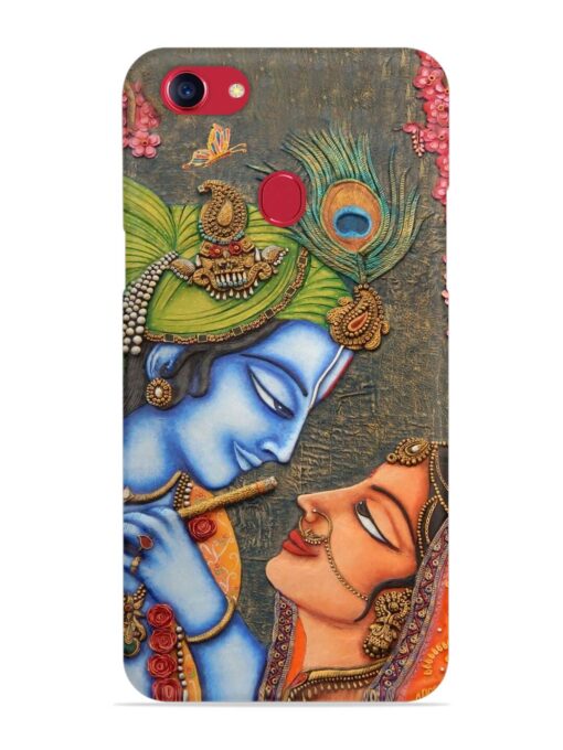 Lord Radha Krishna Flute Art Snap Case for Oppo F5 Zapvi