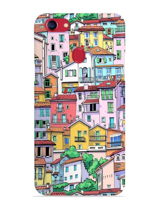 Europe Old Town Snap Case for Oppo F5 Zapvi