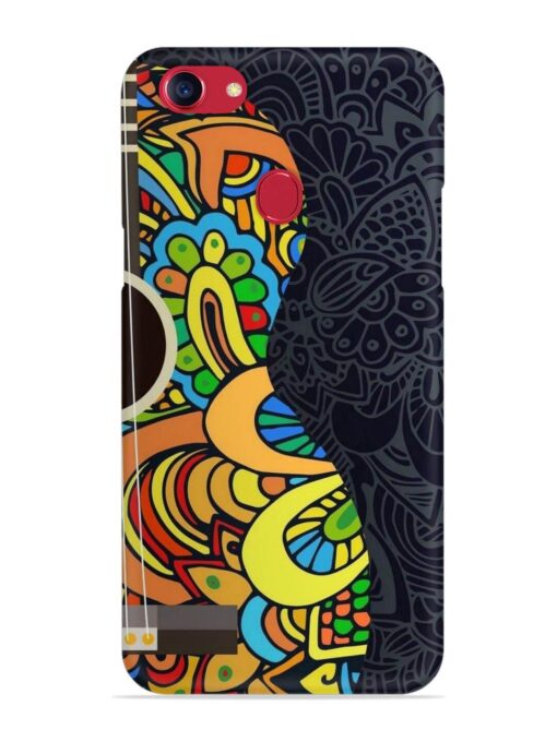 Guitar Vector Art Snap Case for Oppo F5