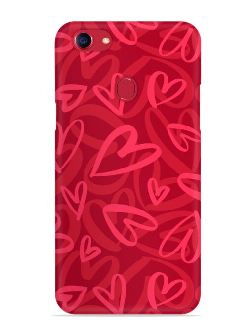 Seamless Romantic Pattern Snap Case for Oppo F5 Zapvi