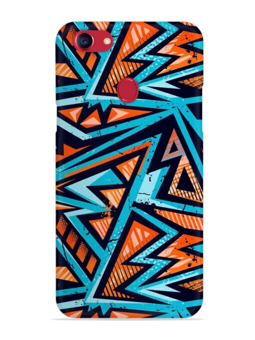 Abstract Seamless Grunge Snap Case for Oppo F5 Zapvi