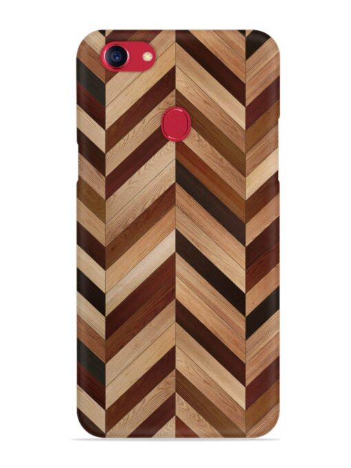 Seamless Wood Parquet Snap Case for Oppo F5