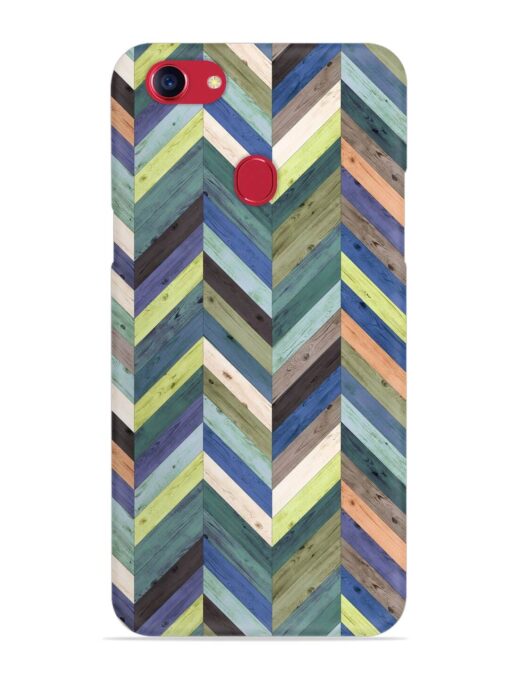 Chevron Random Color Snap Case for Oppo F5 Zapvi