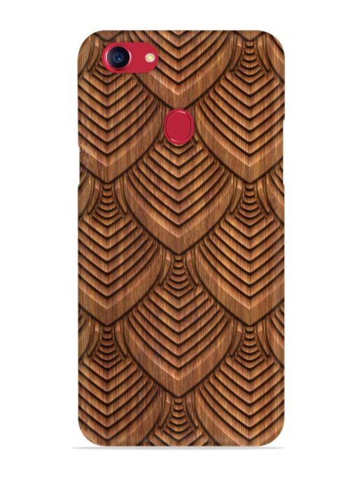 Carved Pattern On Snap Case for Oppo F5 Zapvi