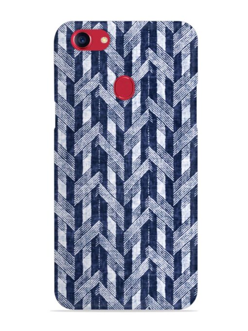 Abstract Herringbone Motif Snap Case for Oppo F5