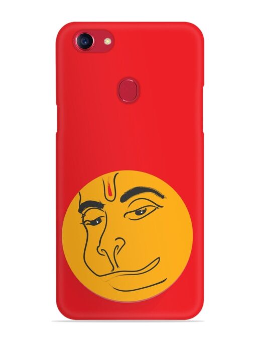 Lord Hanuman Vector Snap Case for Oppo F5 Zapvi