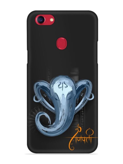 Illustration Lord Ganpati Snap Case for Oppo F5 Zapvi