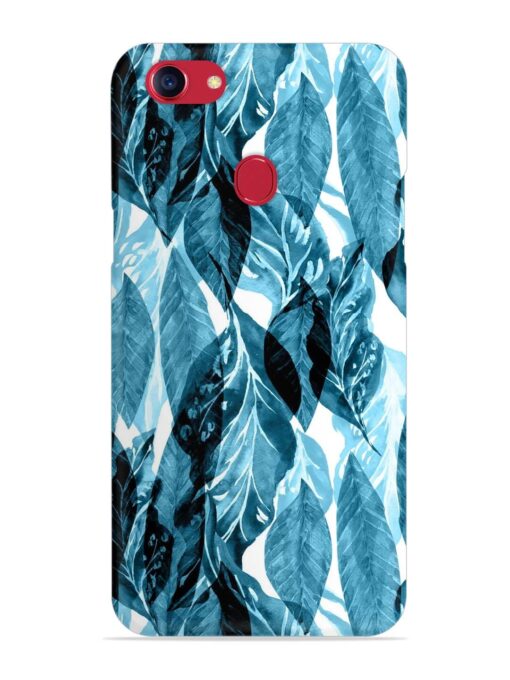 Leaves Pattern Jungle Snap Case for Oppo F5 Zapvi