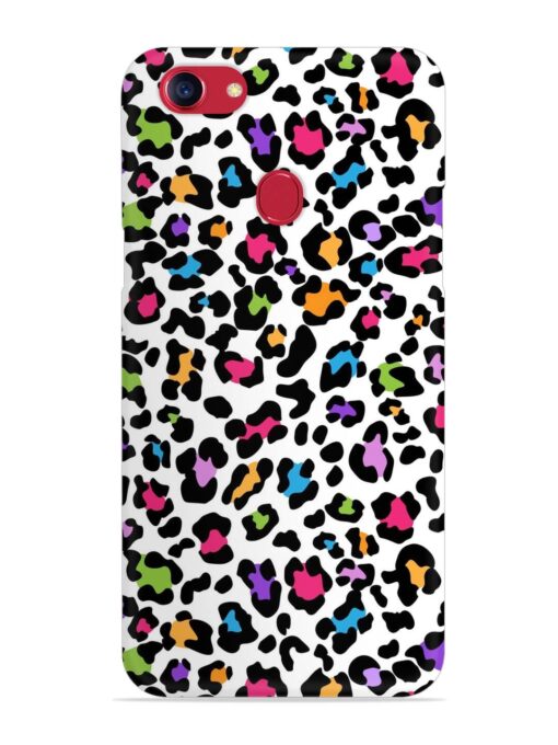 Seamless Leopard Pattern Snap Case for Oppo F5