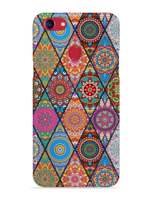 Seamless Tile Pattern Snap Case for Oppo F5 Zapvi