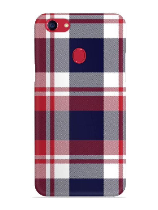 Classic Plaid Tartan Snap Case for Oppo F5 Zapvi