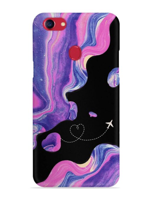 Glitter Art Snap Case for Oppo F5 Zapvi