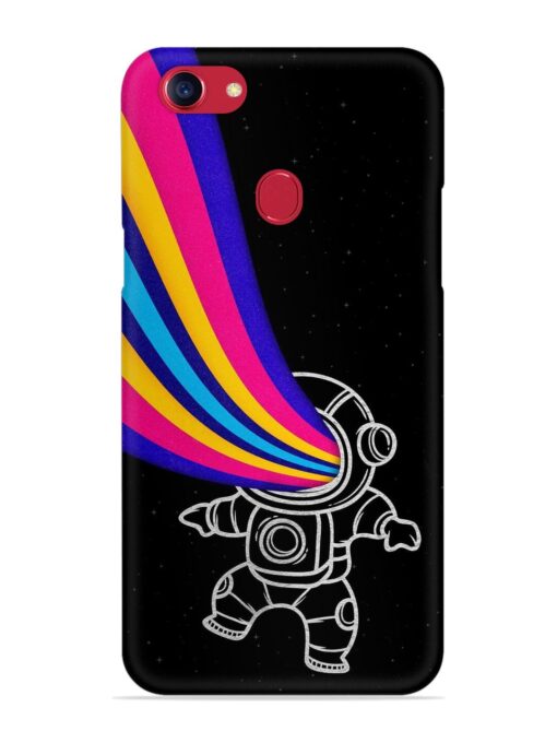 Astronaut Snap Case for Oppo F5 Zapvi