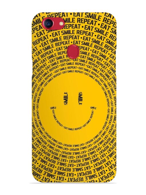 Smiley Snap Case for Oppo F5 Zapvi