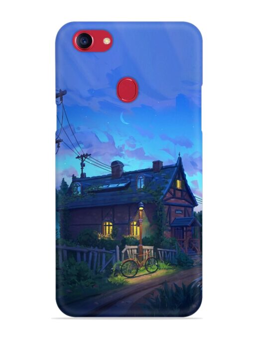 Beautiful Village House Snap Case for Oppo F5 Zapvi