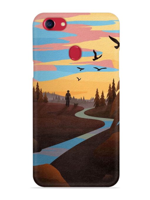 Natural Landscape Art Snap Case for Oppo F5