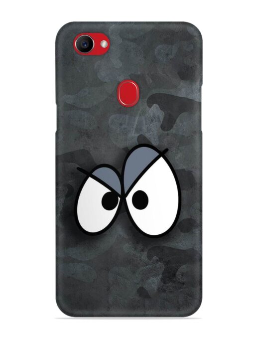 Big Eyes Night Mode Snap Case for Oppo F7 Zapvi