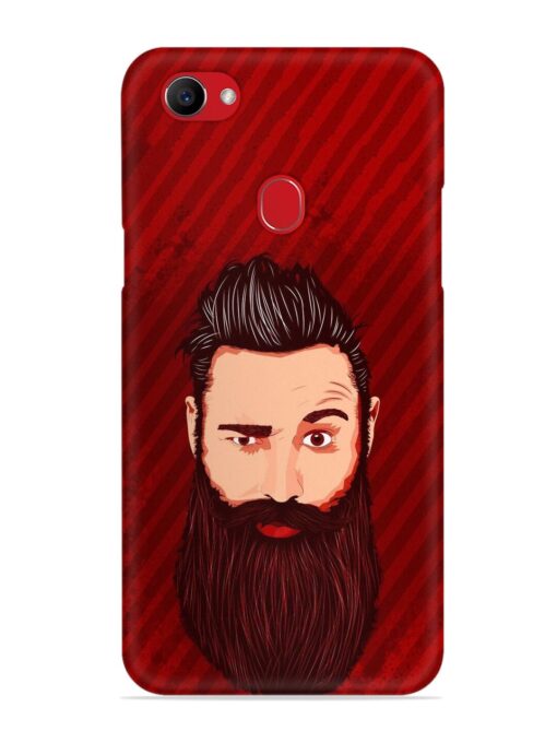 Beardo Man Snap Case for Oppo F7 Zapvi