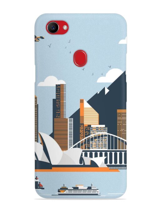 Sydney Opera Landscape Snap Case for Oppo F7 Zapvi