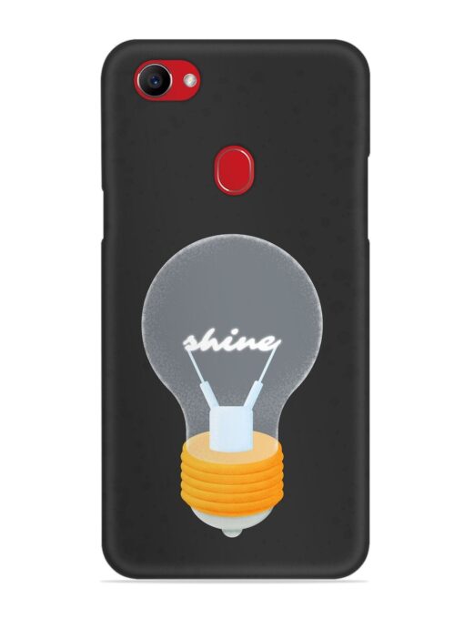 Bulb Background Snap Case for Oppo F7 Zapvi