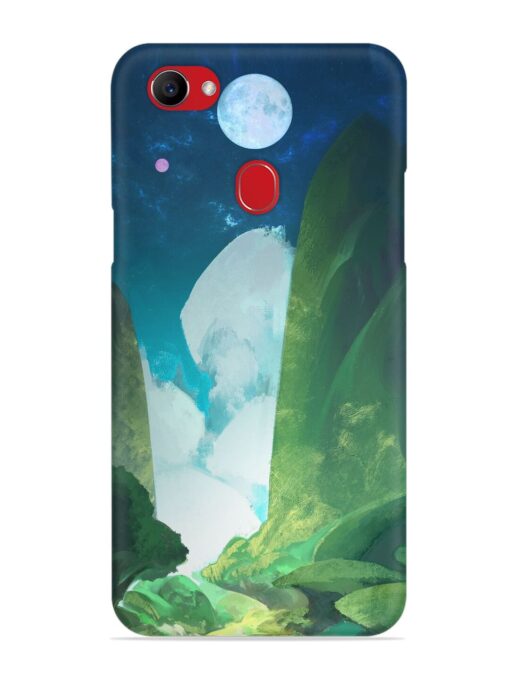 Abstract Art Of Nature Snap Case for Oppo F7 Zapvi