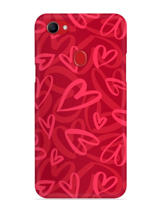 Seamless Romantic Pattern Snap Case for Oppo F7 Zapvi