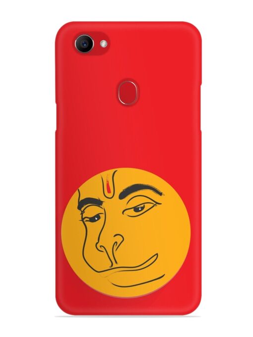 Lord Hanuman Vector Snap Case for Oppo F7 Zapvi